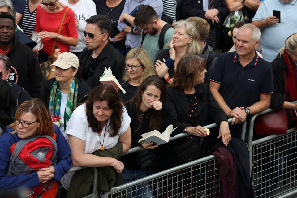 Eager royal fans are ready to be a part of history as the Queen passes