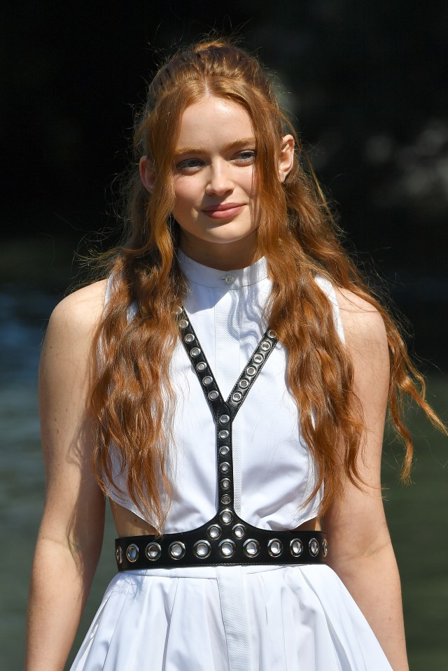 Stranger Things actress Sadie Sink, 20, was also there to promote her new flick The Whale