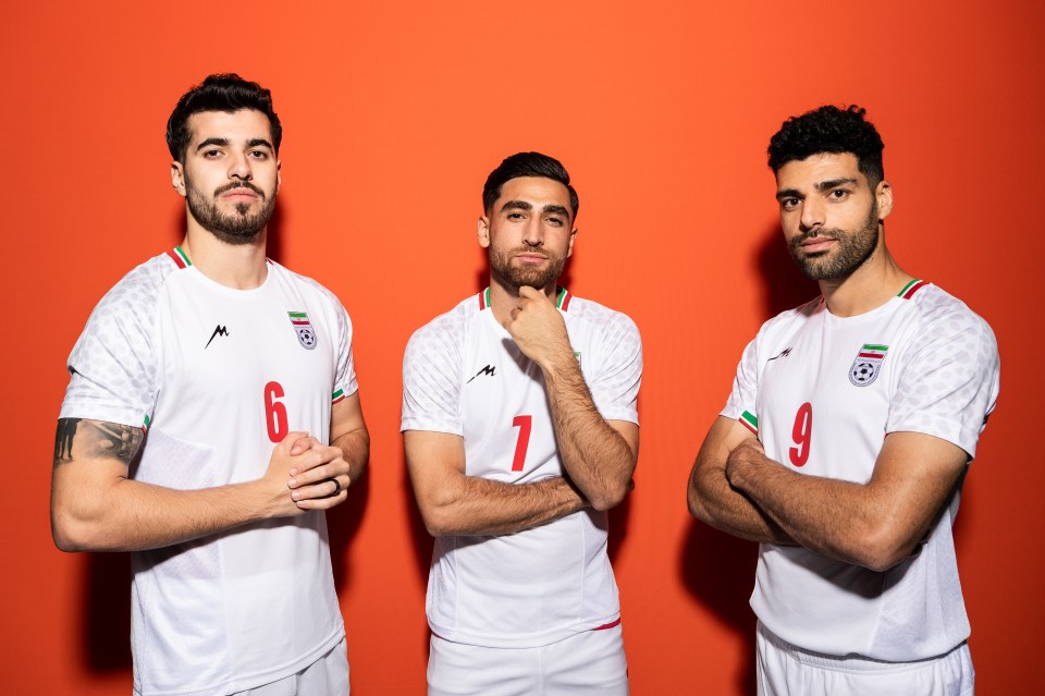 Iran have shown off their new strip