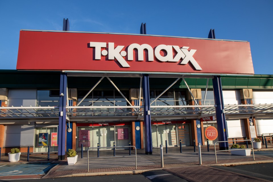 TK Maxx is known for its discounted designer items