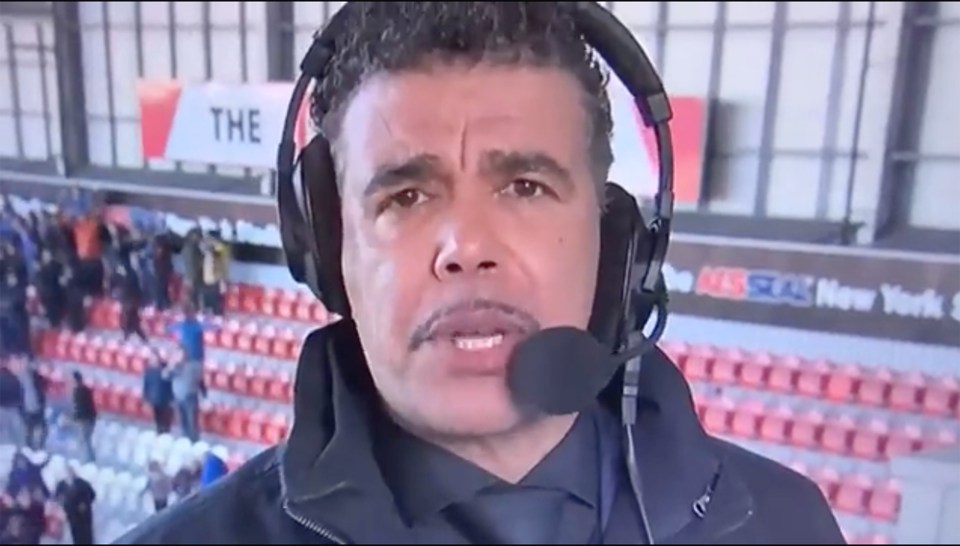 Chris Kamara became a popular match reporter in his role on Sky Sports' Soccer Saturday show