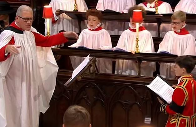 Viewers have praised the young auburn-haired choir boy for his performance during The Queen's state funeral