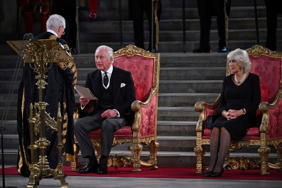 King Charles told Westminster he feels 'the weight of history' as he takes on this new role