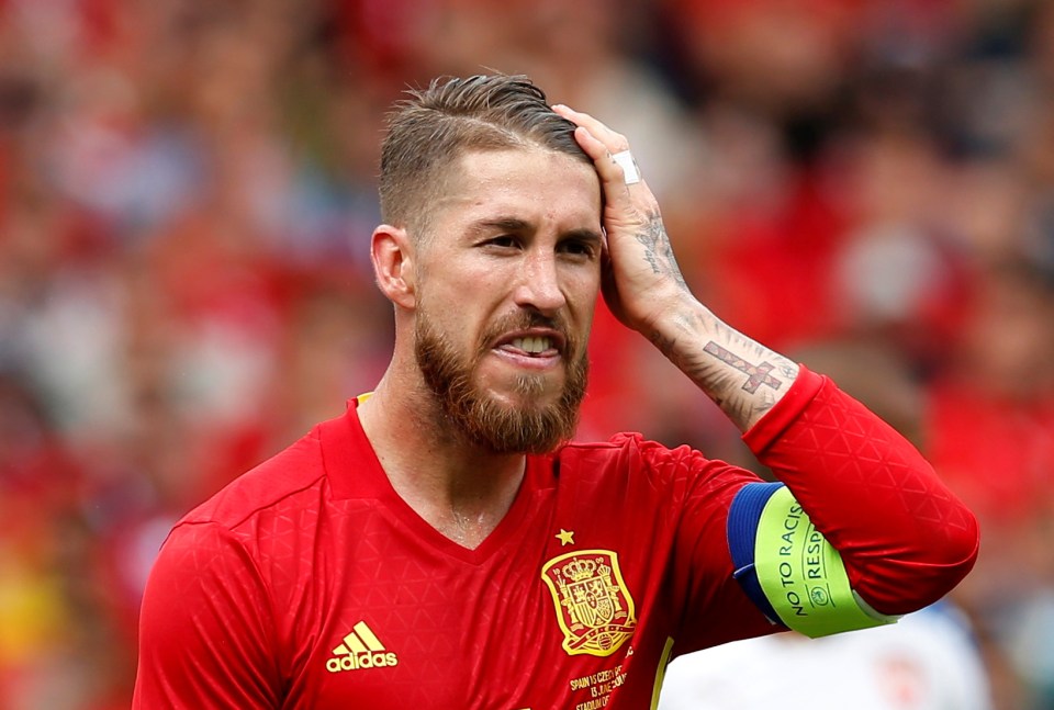 Sergio Ramos hasn't figured for Spain since 2021