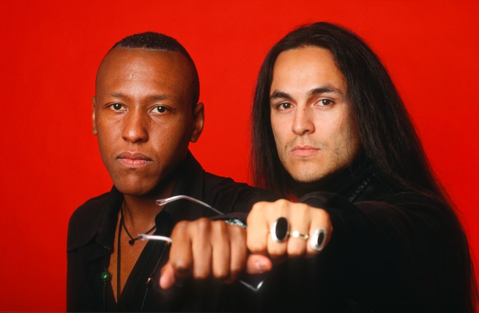 Charles, left, and Eddie were known for the hit Would I Lie To You