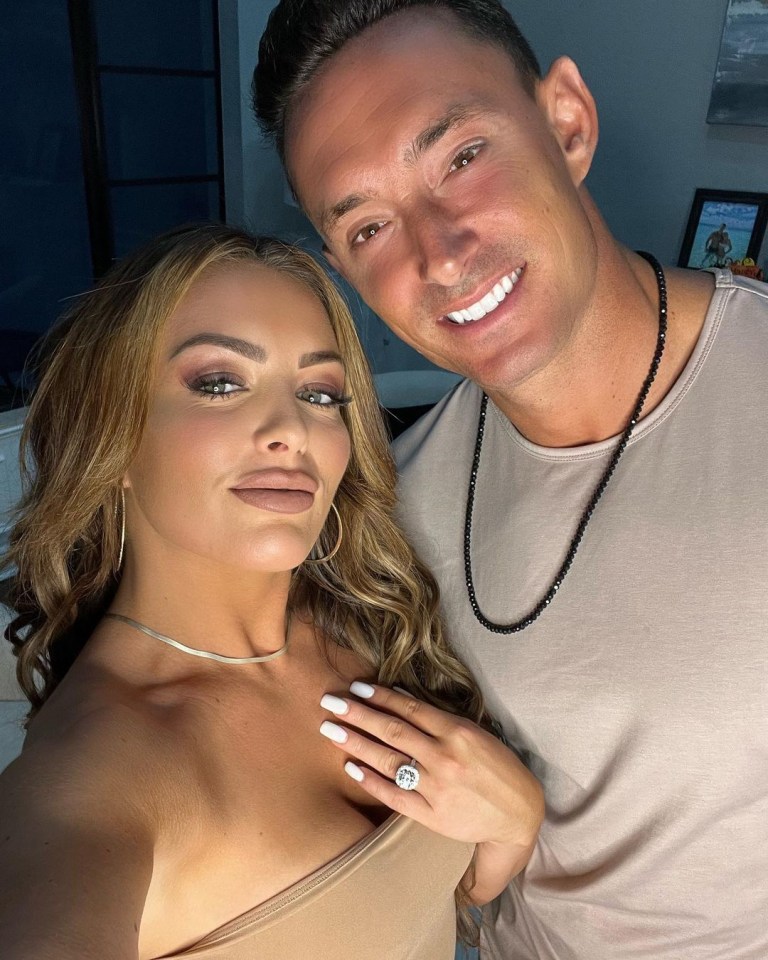 Mandy Rose got engaged to Tino Sabbatelli, who also used to wrestle in WWE