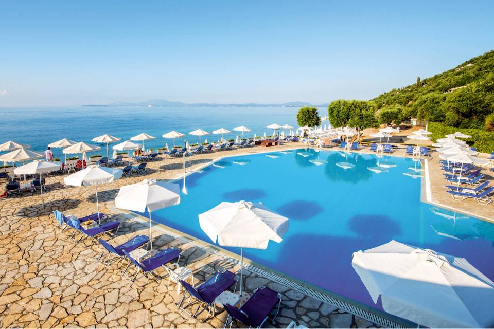 The all-inclusive TUI Blue Atlantica Nissaki Beach on the beautiful, verdant Greek island of Corfu is the ultimate adults-only escape