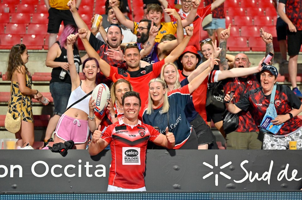 Croft is a huge fan favourite as Salford aim for the Grand Final