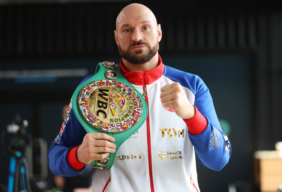 An undisputed match with Tyson Fury appears off the cards, for now