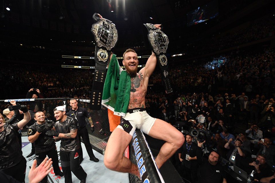 MMA legend Conor McGregor is planning a return to UFC next year