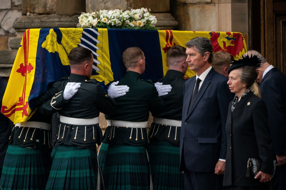 Today the coffin will be moved to St Giles’ Cathedral