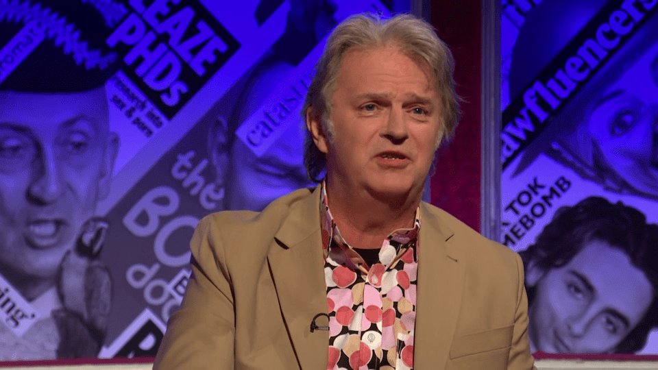 Paul Merton made a joke about the situation