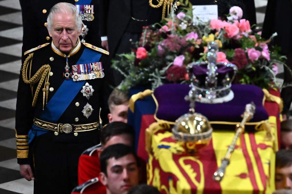 King Charles is grief-stricken for the loss of his mother