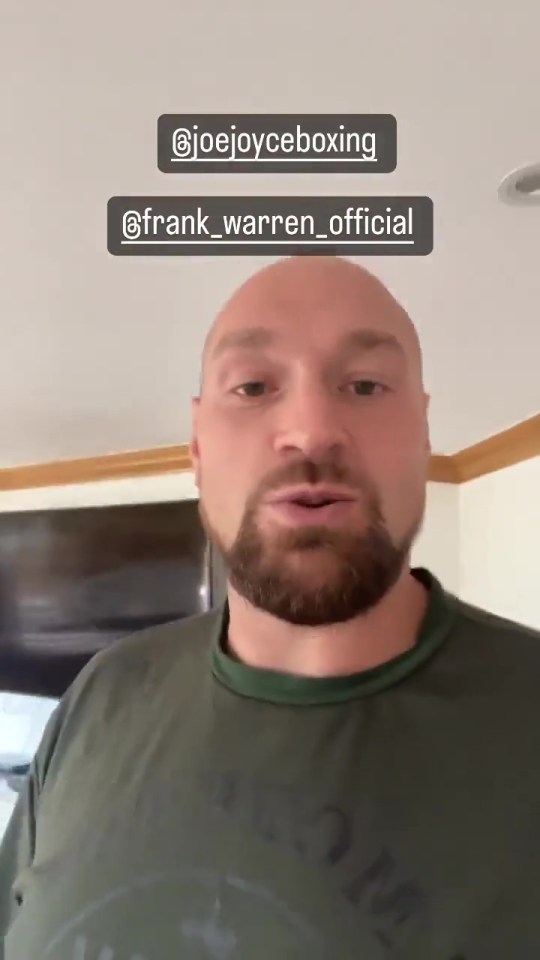 Fury often takes to social media to call out opponents