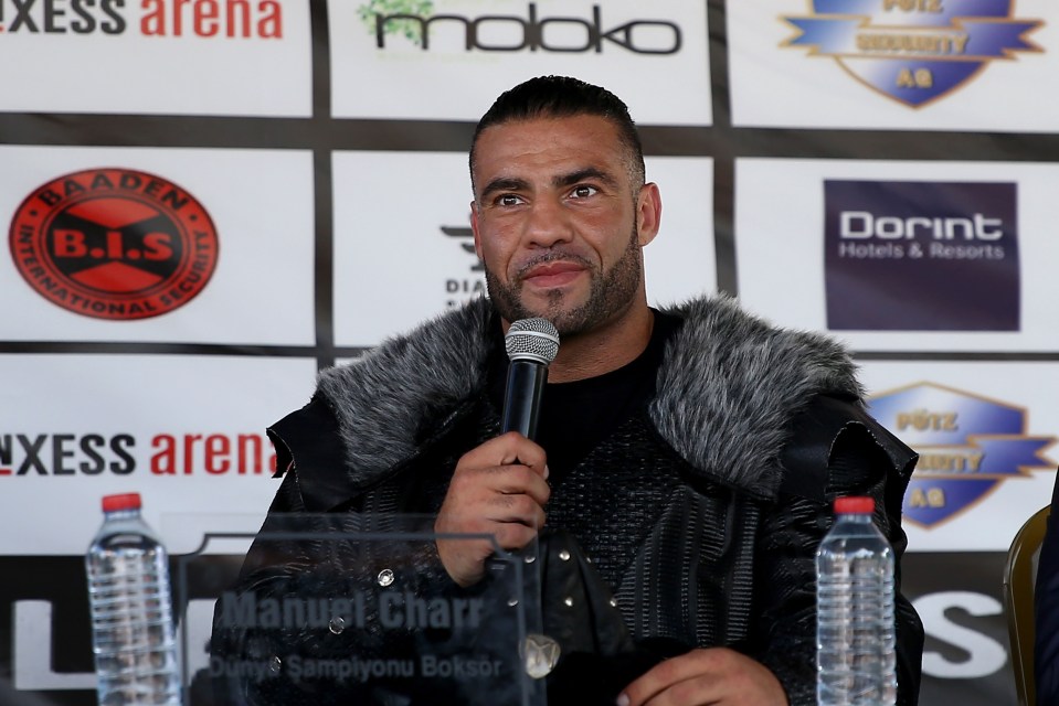 Manuel Charr was in the frame to fight Tyson Fury in December