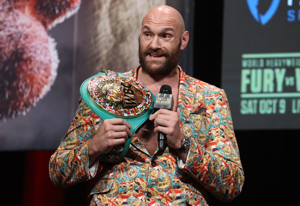 Fury revealed he is handing the opportunity to AJ in a social media video on Monday