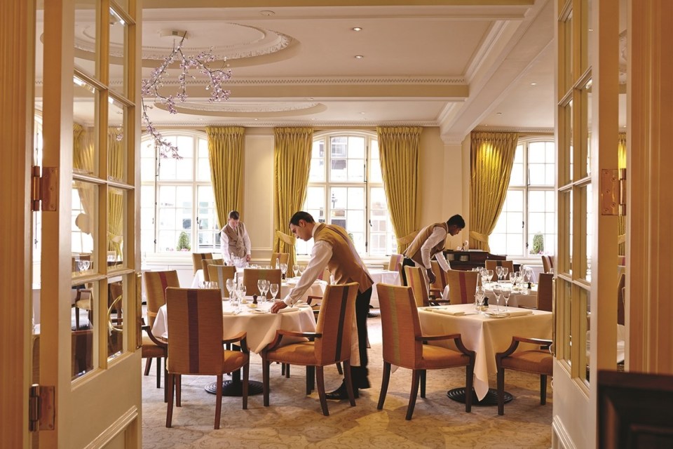 The Dining Room is Michelin starred too, and was frequented by the royals