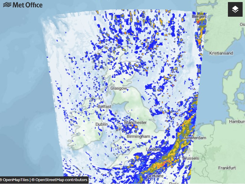 Gale force winds are expected today in Northern Scotland