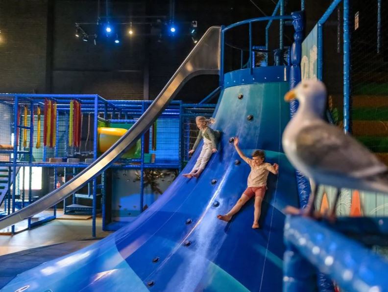 Catherine Lofthouse says the European parks have a massive indoor play area that would put the small soft plays at the UK Center Parcs to shame