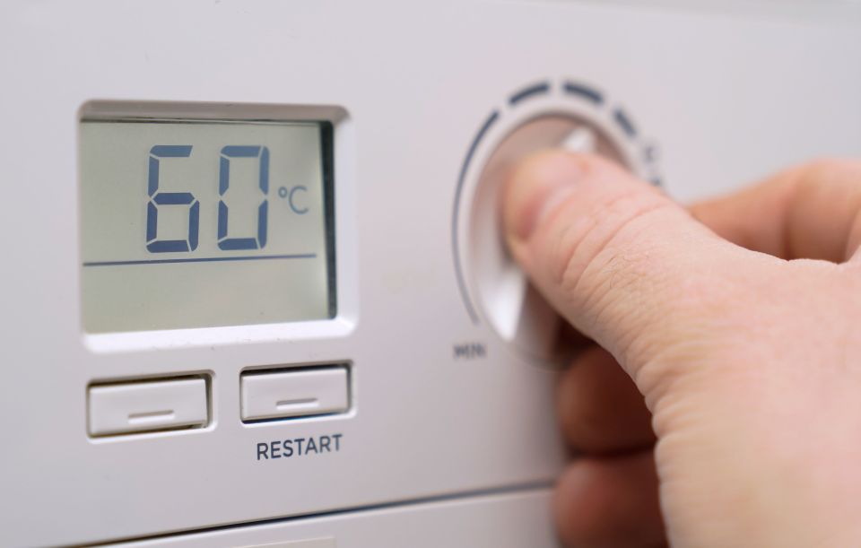 Households could shave money off bills by turning down their boiler temperature