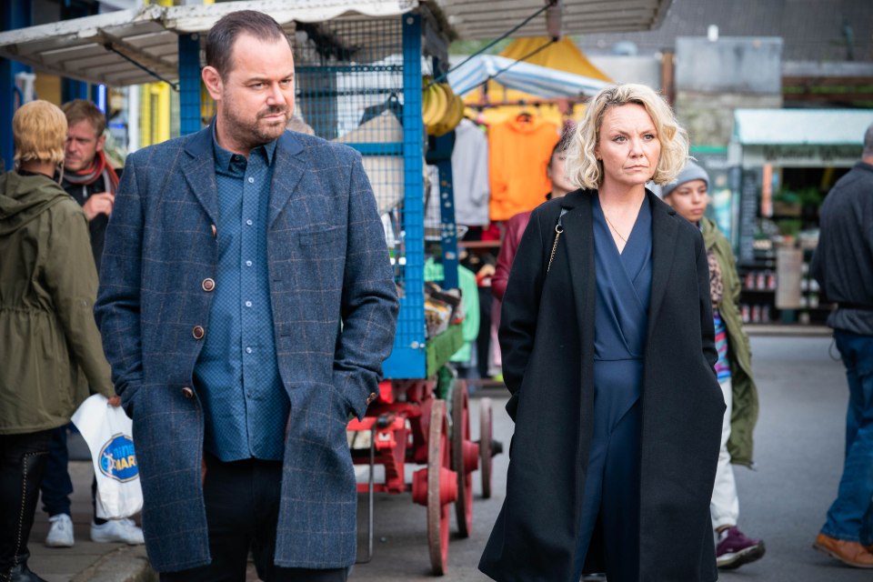 Mick Carter embarked on a romantic relationship with Janine Butcher