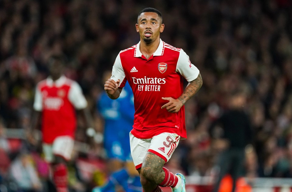 Jesus was Arsenal's standout player yet again on Thursday night