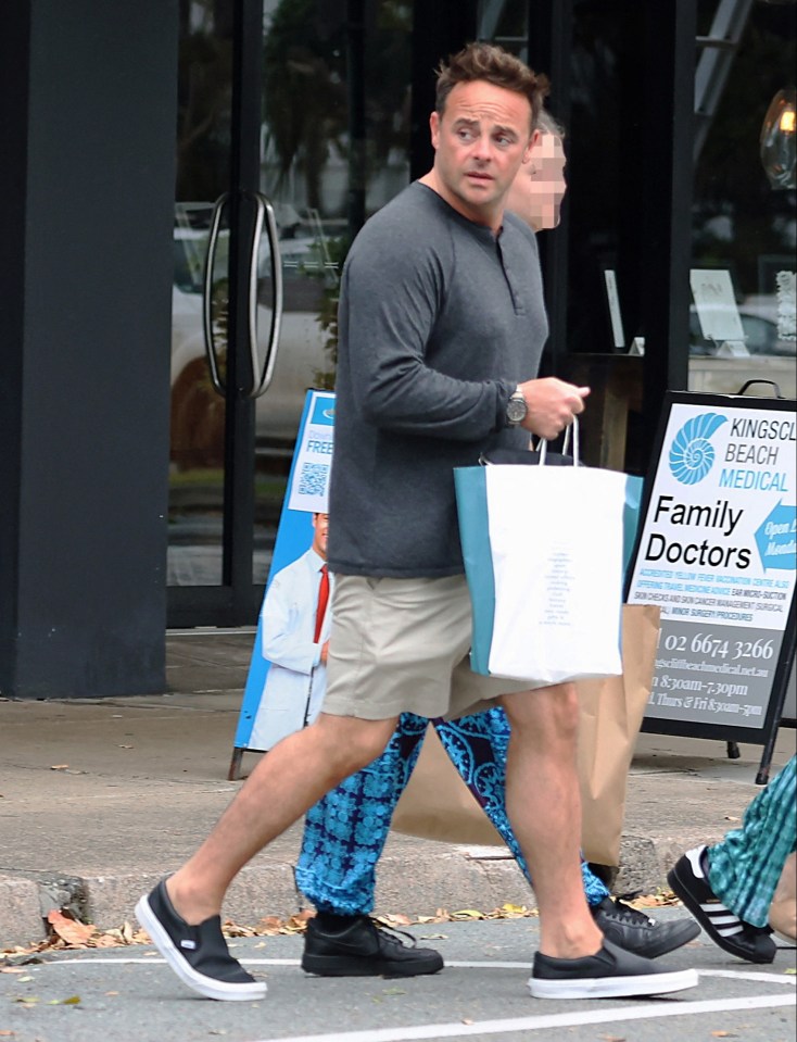 I'm A Celeb host Ant McPartlin enjoyed a day out ahead of the jungle launch