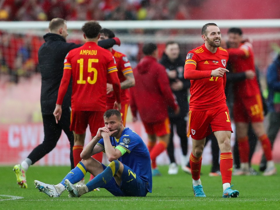 Wales beat Ukraine to secure their spot at Qatar 2022