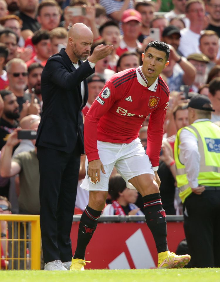 Ronaldo refused to come on as a sub in the 2-0 win over Tottenham, defying his manager's orders