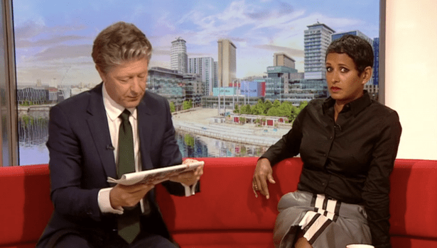 Naga Munchetty was wholly unimpressed with a news item on BBC Breakfast