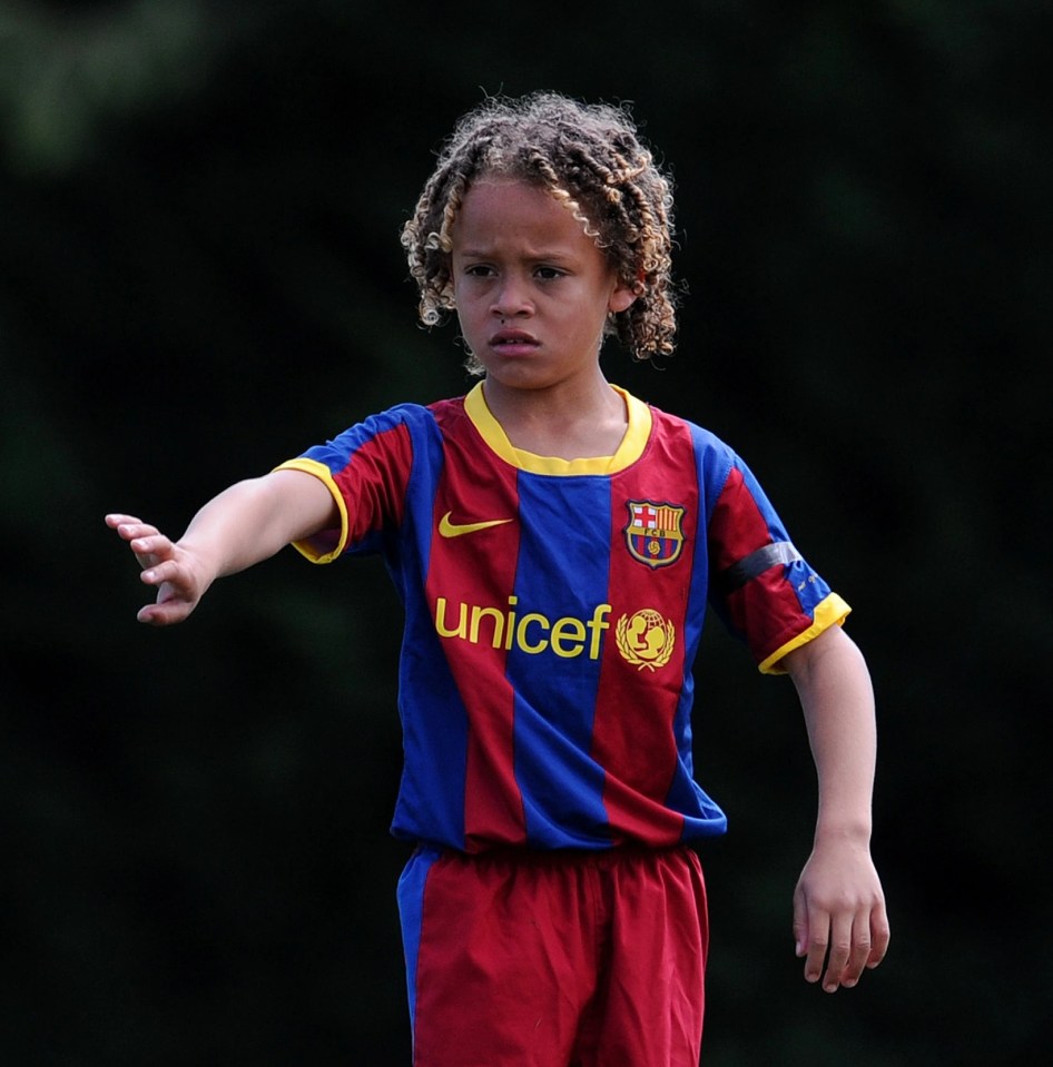 Simons was hailed as a wonderkid at Barcelona aged just eight