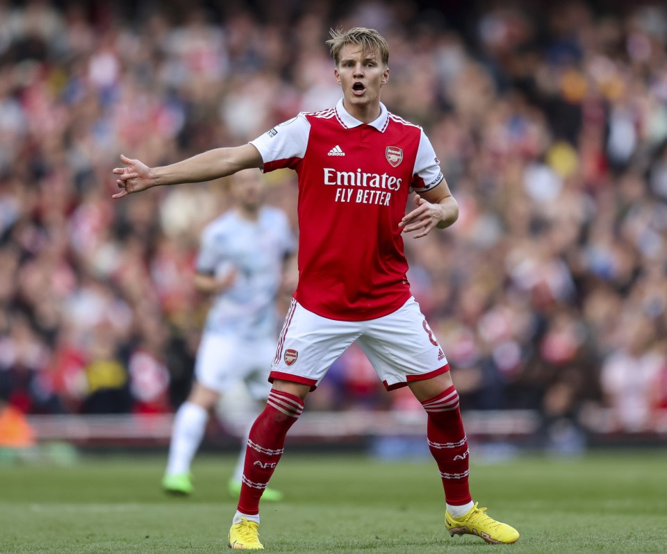 A decade on, Odegaard is now captain of Norway and Arsenal