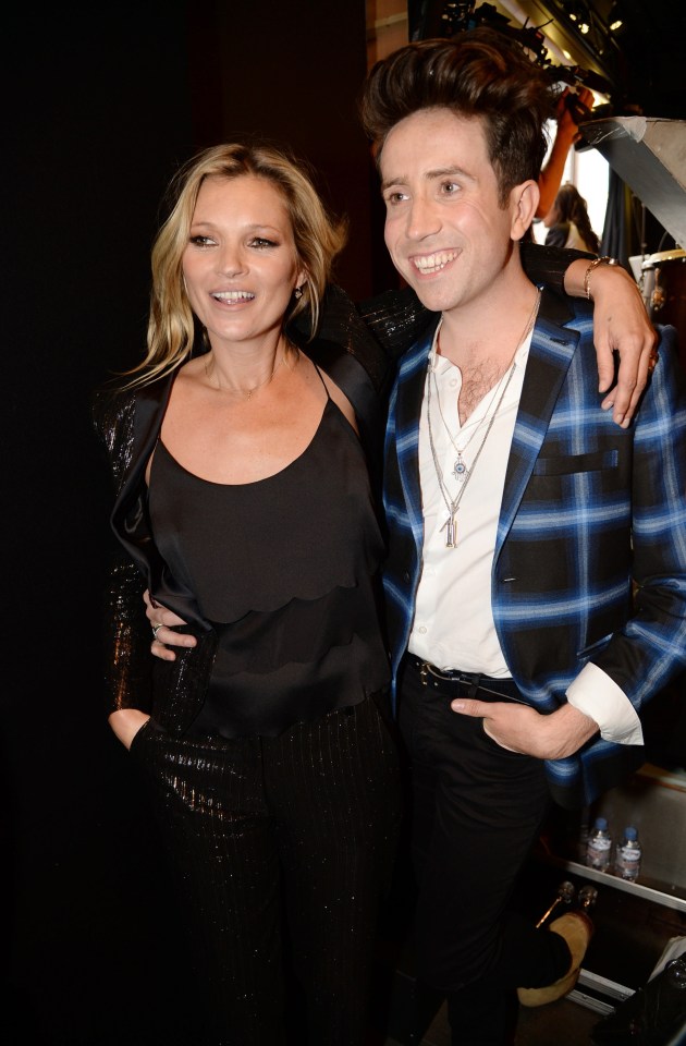 Nick revealed Kate Moss is fond of buttered toast covered in salt