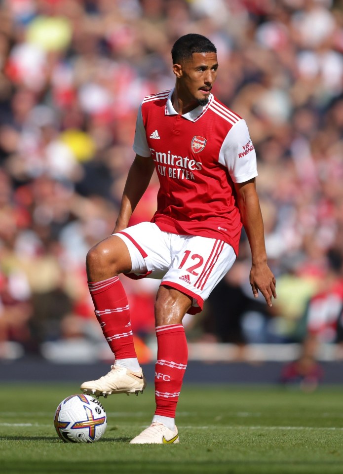 William Saliba has been an integral part of Arsenal's rise up the table