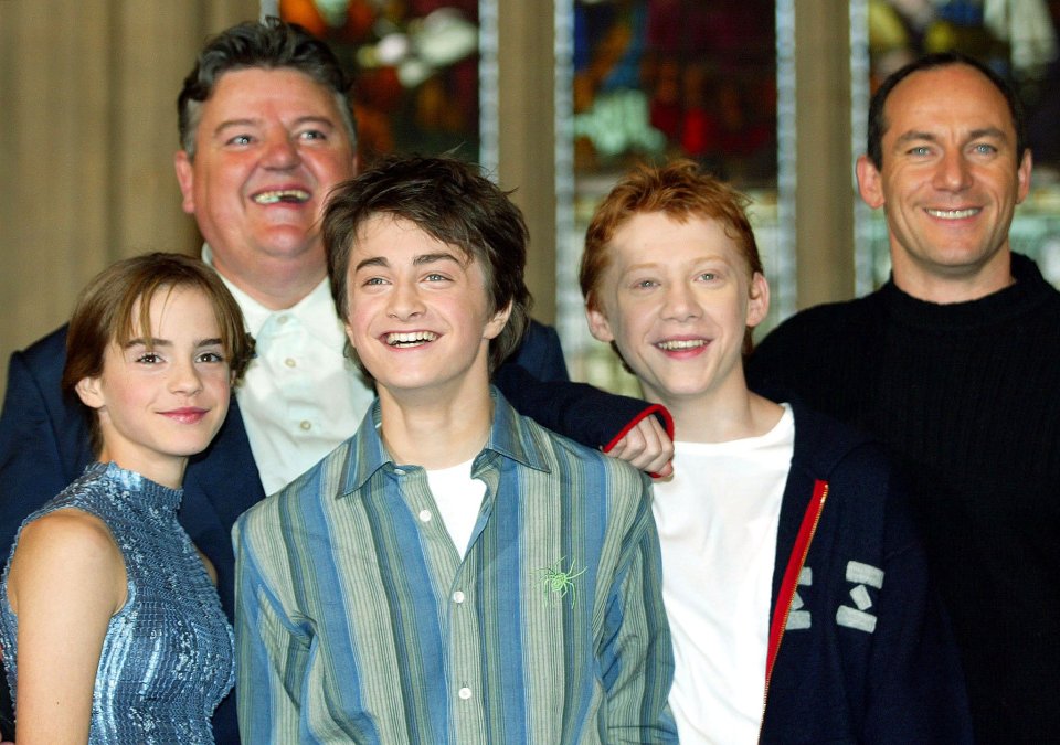 Daniel Radcliffe led the tributes this evening for Robbie Coltrane