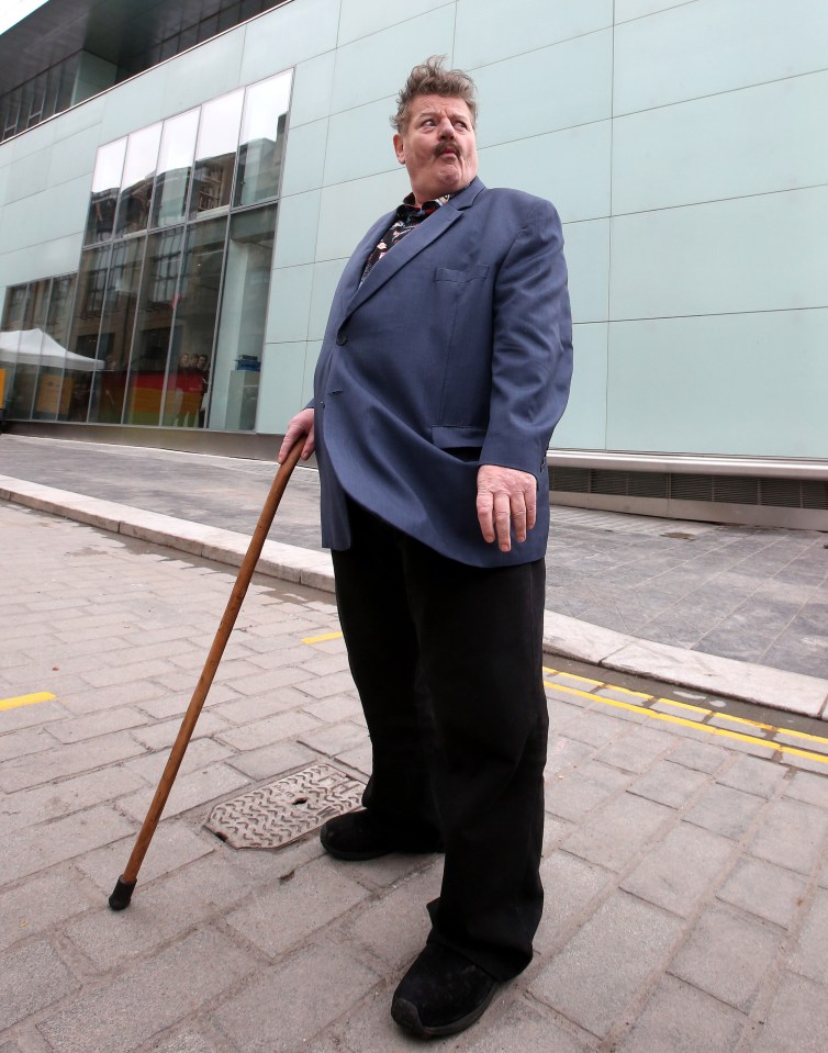 Robbie Coltrane during the opening of Glasgow School of Art’s new £30 million Reid building in 2014