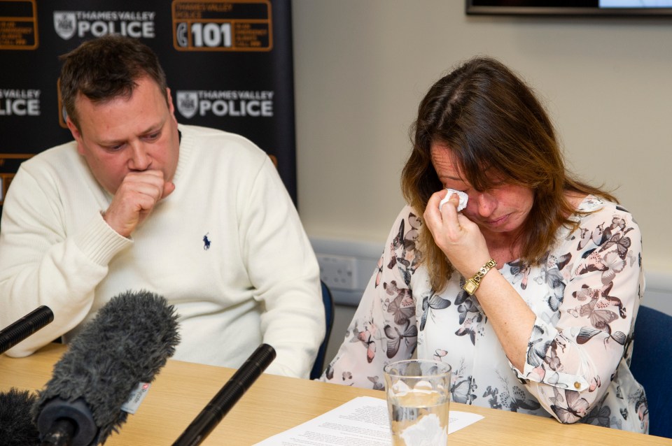 Parents Claire and John Croucher earlier told how they lived through months of turmoil