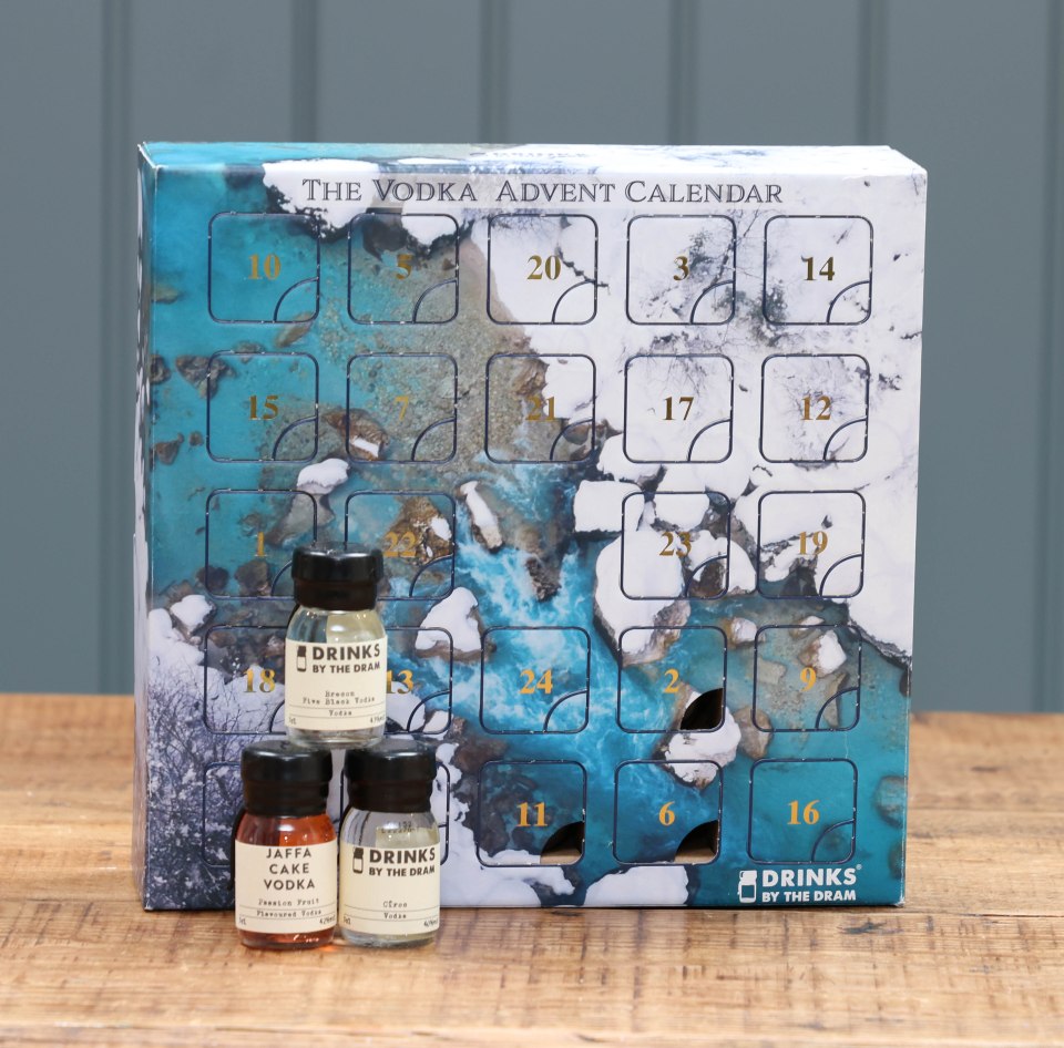 If you're a vodka fan, make sure you get your hands on this boozy advent calendar