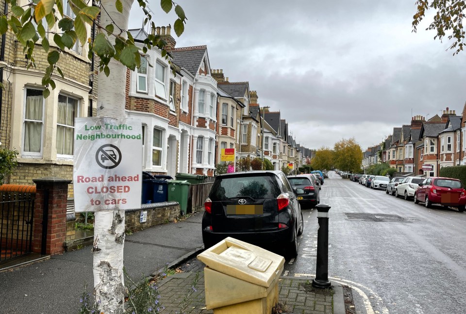 Locals recently took to the street to prevent cars from accessing the road