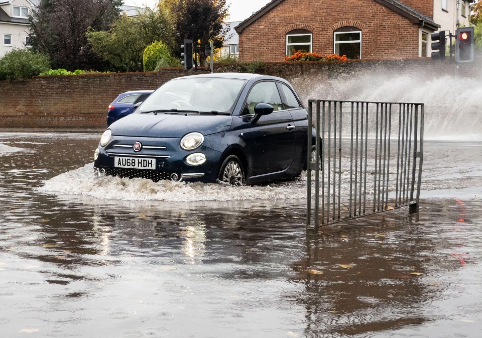 Parts of the country were flooded earlier this week