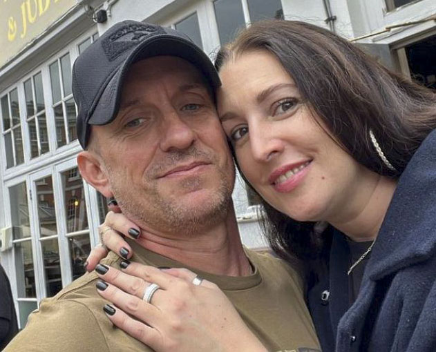 Freed British prisoner of war Shaun Pinner has finally been reunited with his devoted Ukrainian wife after months apart