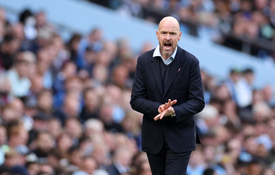 Erik ten Hag was frustrated by his side’s first-half performance