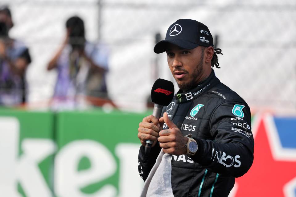 Hamilton is expected to sign a new deal with Mercedes