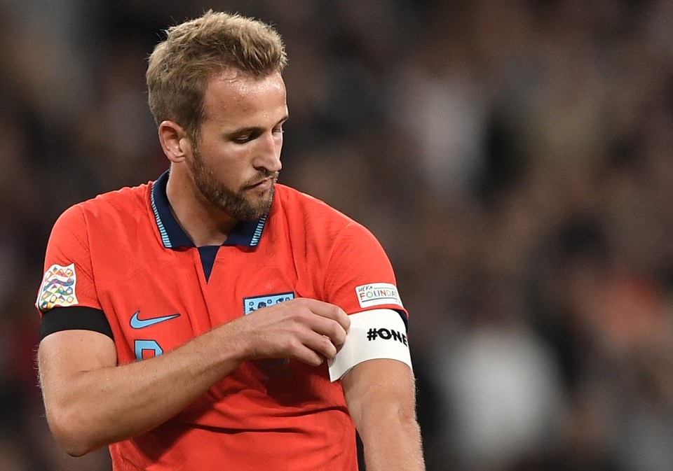 Kane wore the armband when England played Germany last month