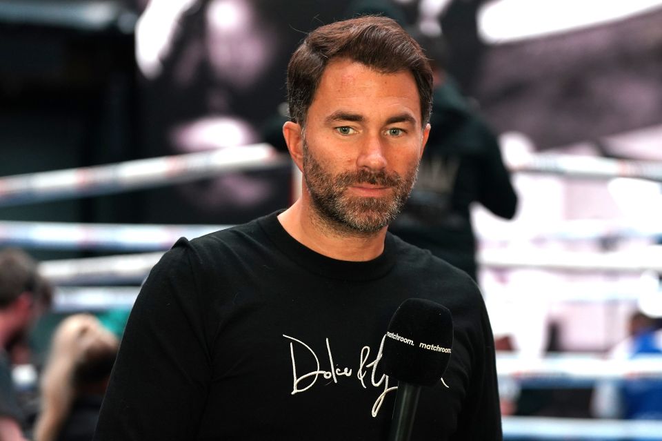 Eddie Hearn is now appealing the decision for the fight to be axed