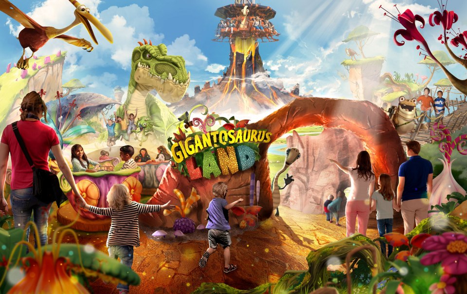 Gigantosaurus land will be opening at Roarr! in 2024