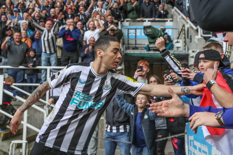 'Wor Miggy' has become a fan favourite at St James Park