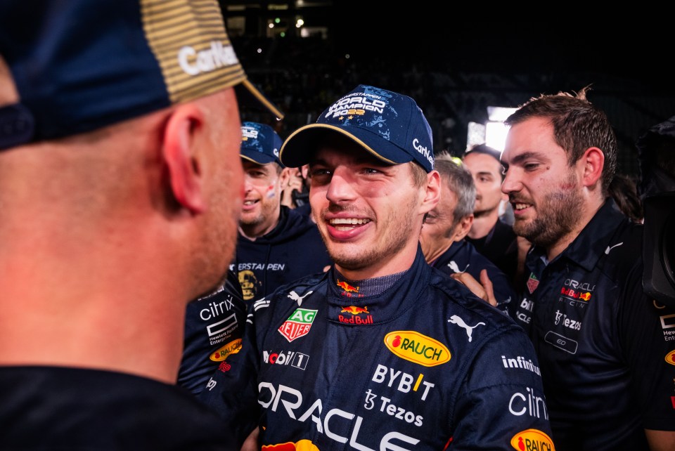 Verstappen was in high spirits after he won a strange race in Japan and sealed the Championship