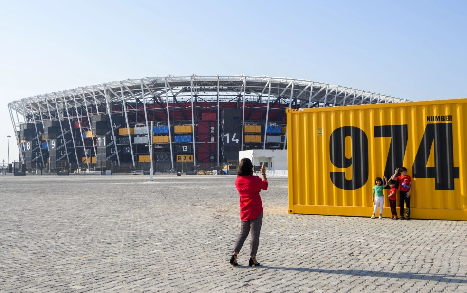 Stadium 974 has already attracted tourists in Qatar