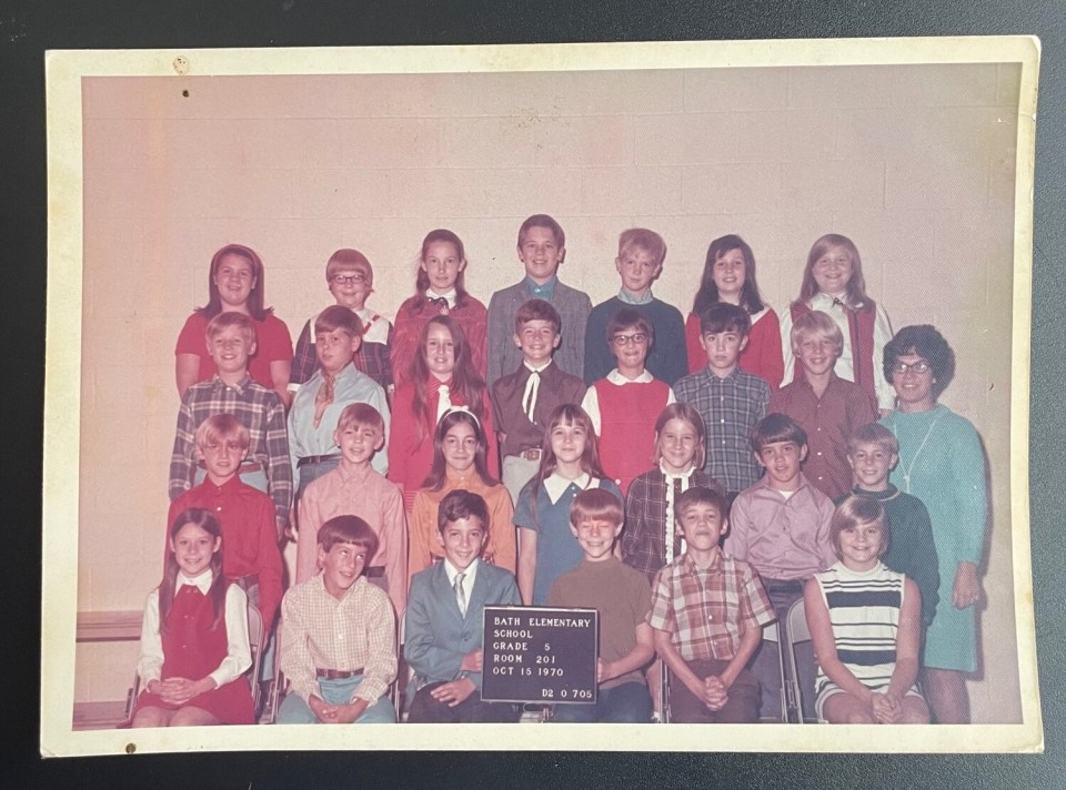 A school photo featuring Dahmer is also being flogged